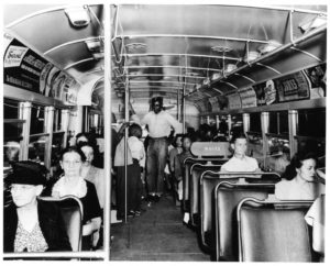 segregated public bus 1955