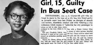 Claudette Colvin 1955