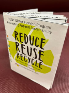 Reuse, reduce, recycle flip book 