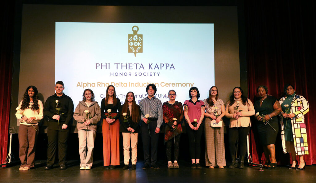 Phi Tehta Kappa ceremony 