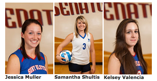 headshots of women's volleyball team