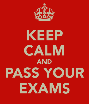 Keep Calm and Pass Your Exams
