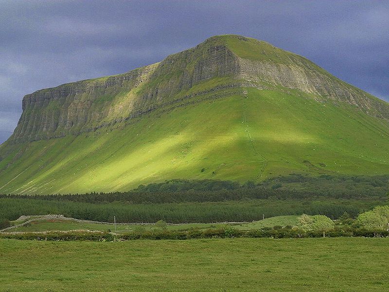 Benbulbenmount in Sligo, Ireland