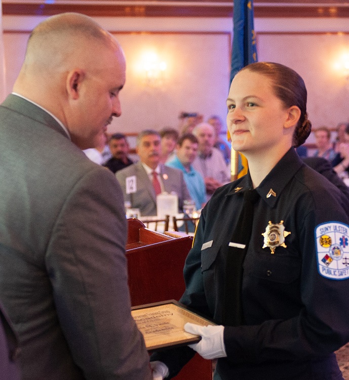 Police Academy graduate receives diploma