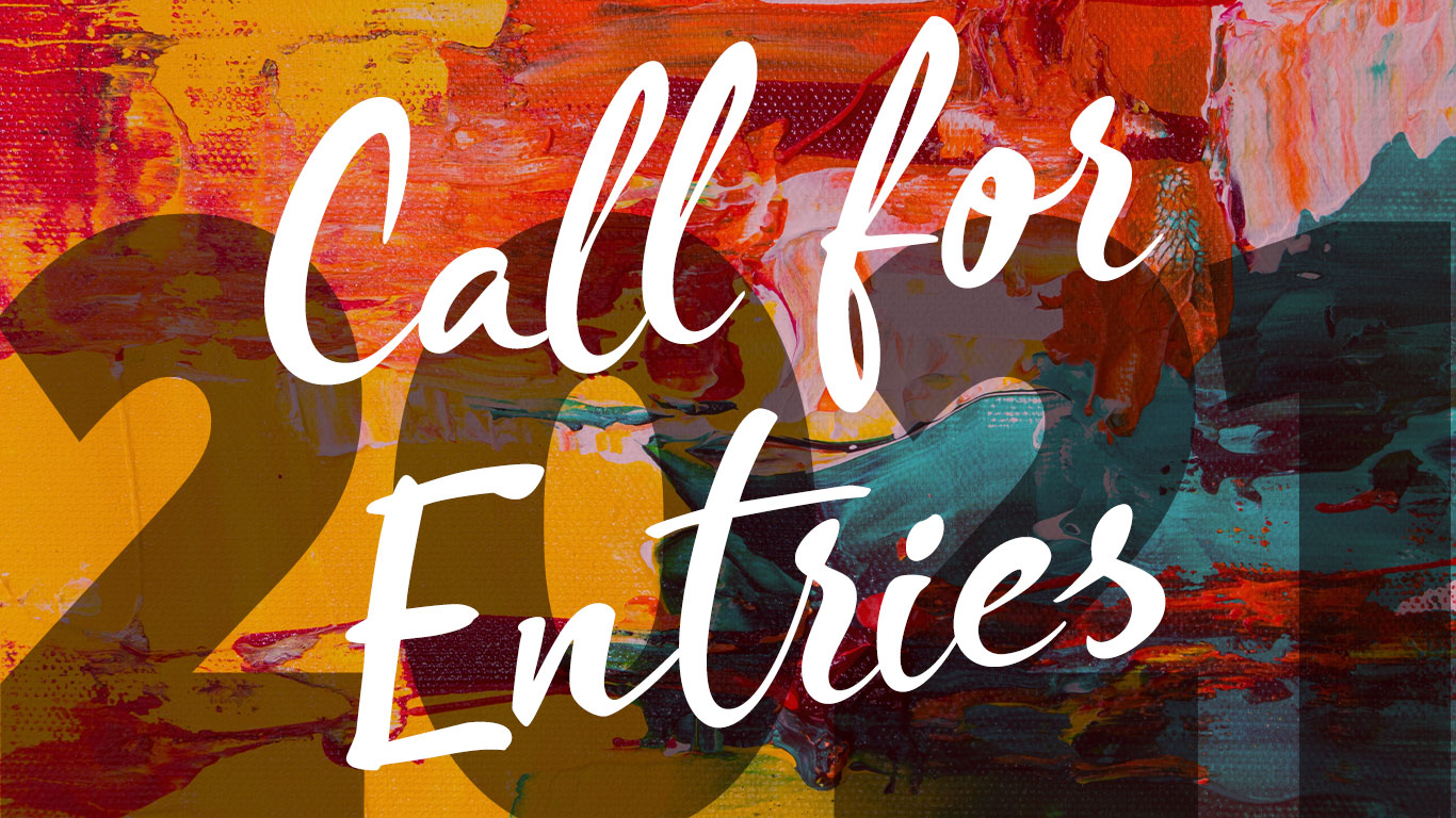 Text banner: Call for entries