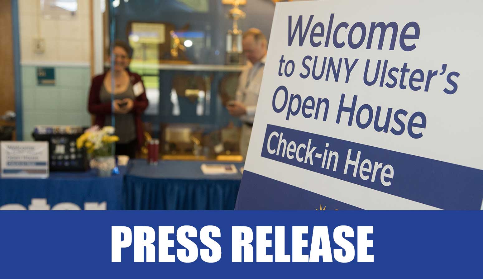 Spring Open House sign