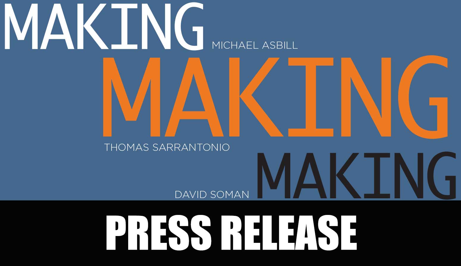 Press release Making art show