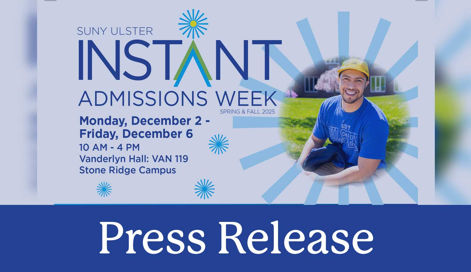 Instant Admissions Week