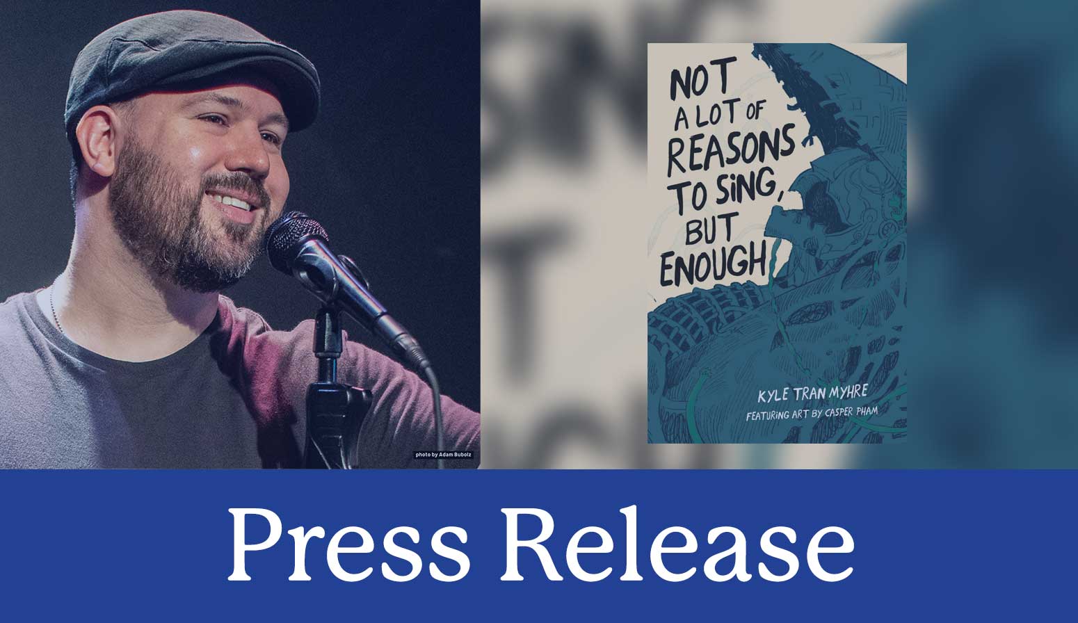 Press Release Kyle Tran Guante and book cover