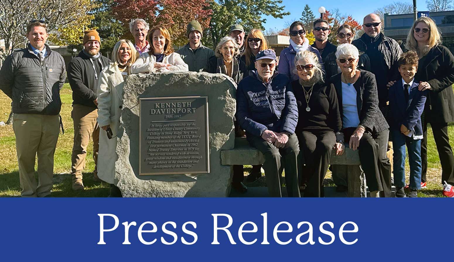 Davenport memrial plaque